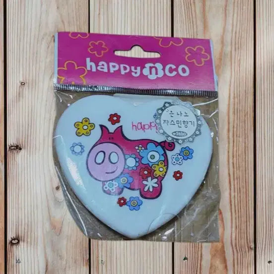 [BUNJANG] Happy &amp; Co Heart Comb &amp; Mirror Set / 해피앤코 빗거울세트