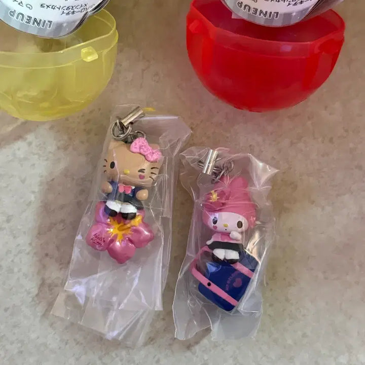 [BUNJANG] Sanrio Heisei Gyaru Mini Charm Gacha Bundle / 산리오 헤이세이 갸루 미니 참 가챠 키티 마멜 일괄