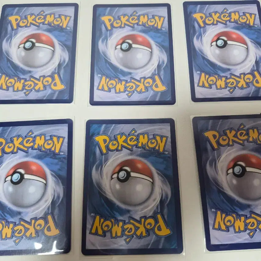 [BUNJANG] Snorlax 6-Card Set / 포켓몬 카드 잠만보 6장 세트