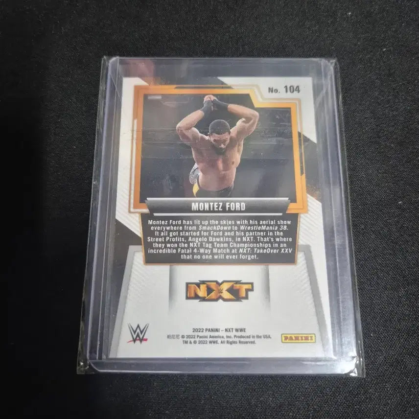 [BUNJANG] 2022 Panini NXT Montez Ford Purple Limited Edition 99 / [WWE] 몬테즈 포드 퍼플 99한정