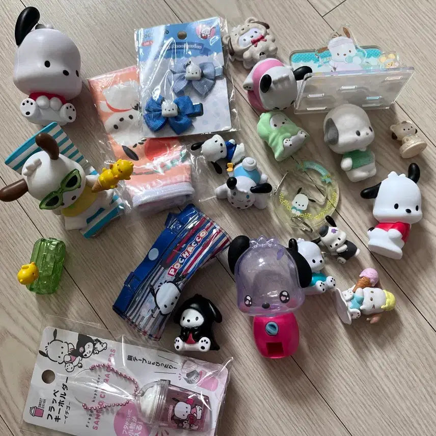 [BUNJANG] Pochacco Gacha Figures Bundle Set / 포챠코 가챠 피규어 등 일괄 처분