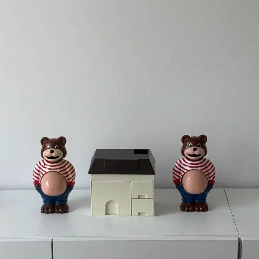 [BUNJANG] J.S.N.Y. Pot Belly Bear Vintage Coin Bank / J.S.N.Y. Pot Belly Bear