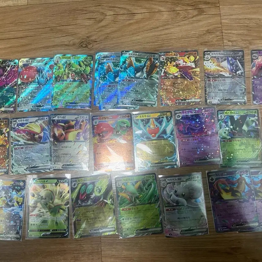 [BUNJANG] Pokemon Card Game EX RR Bundle Set (40 cards) / 포켓몬카드 한판 ex rr 일괄 (40장)