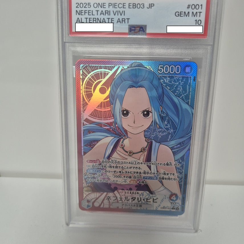 [BUNJANG] One Piece TCG Nefertari Vivi PSA 10 Graded Card / 원피스 TCG 네펠타리 비비 PSA10