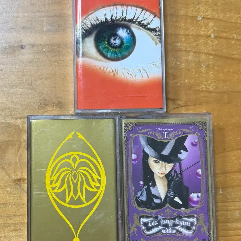 [BUNJANG] Lee Jung Hyun 1st-3rd Album Cassette Tape Bundle / 이정현 1집~3집 카세트테이프