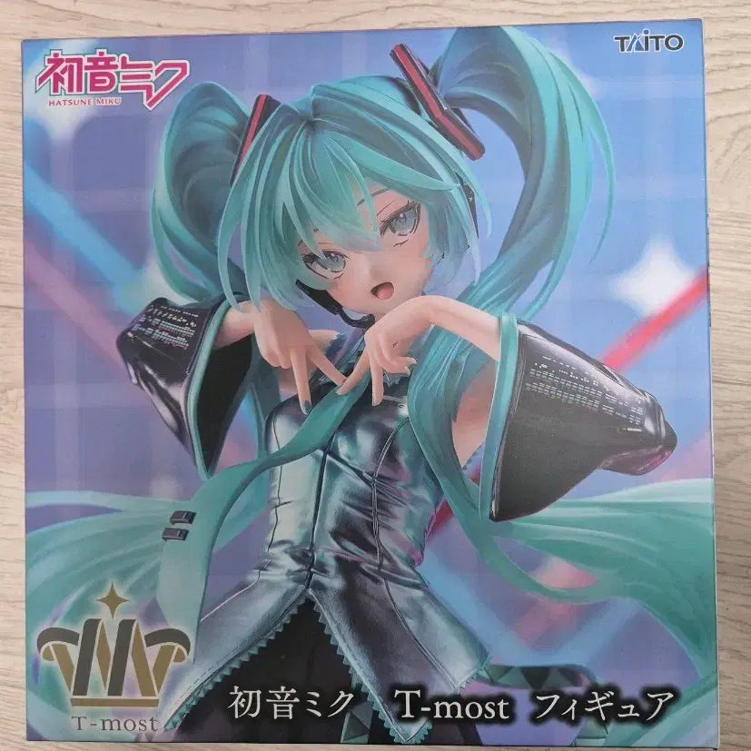 [BUNJANG] Taito Vocaloid Hatsune Miku T-most Figure (Sealed) / 타이토 T-most 보컬로이드 하츠네 미쿠 피규어(미개봉)