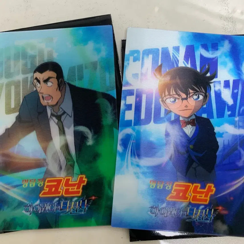 [BUNJANG] Detective Conan: The Fist of Nitaka (Highway Star Angel) - Conan &amp; Jūgo Photocard Bundle Set / [명탐정코난 하이웨이의 타천사] 코난, 쥬고 포토카드 일괄 9000원