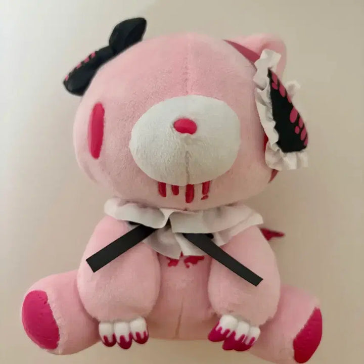 [BUNJANG] Glumiy Bear Gloomy Eye Patch Plush Pink / 글루미베어 글루미 아이패치 핑크 인형 누이