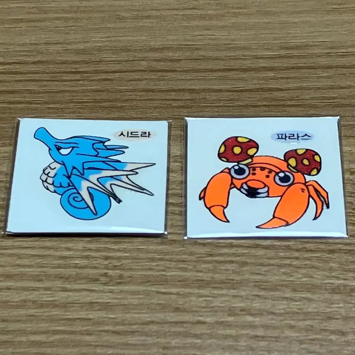 [BUNJANG] 1999 Pokemon Stickers (Unpeeled) - Various Characters / 99년(구버전) 포켓몬(안뗀씰)