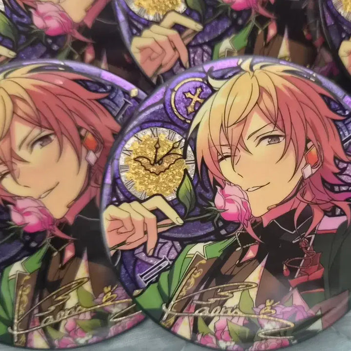 [BUNJANG] Ensemble Stars! Hakaze Kaoru Can Badge Bundle Set / 앙스타 하카제 카오루 캔뱃지
