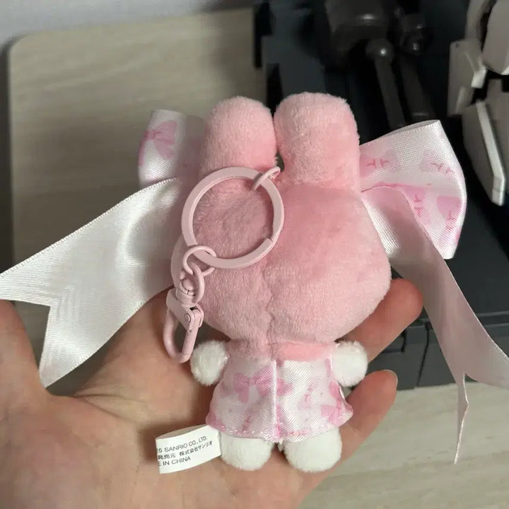 [BUNJANG] Sanrio My Melody Ribbon Princess Random Plush Keychain / 산리오 마이멜로디 리본공주 랜덤 인형키링
