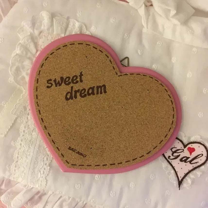 [BUNJANG] Heart Shape Cork Board &
