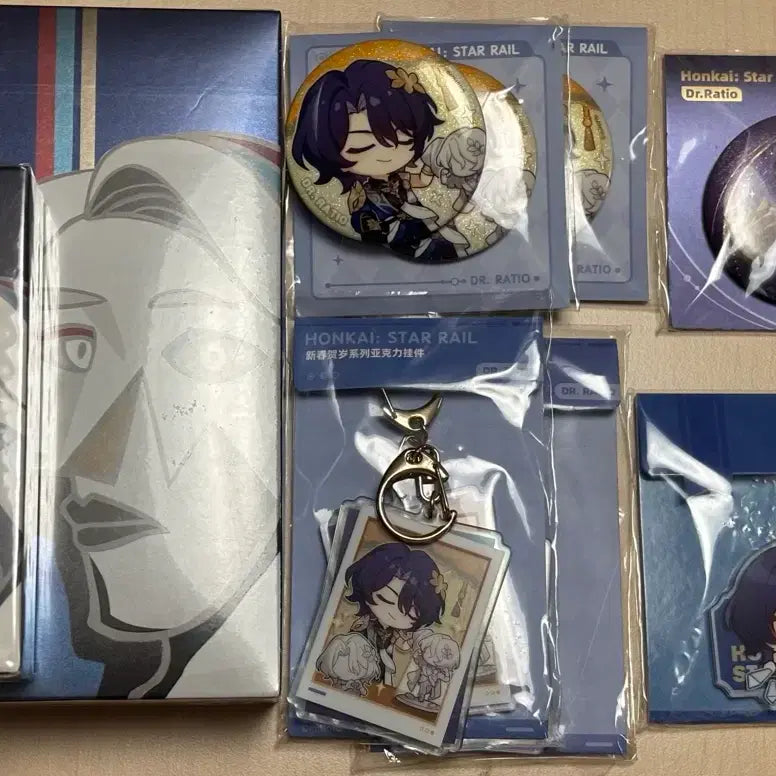 [BUNJANG] Honkai Star Rail Ruan Mei Hand Cream Body Wash Can Badge Keychain Bundle Set / 붕괴 스타레일 레이시오 핸드크림 바디워시 캔뱃지 키링 일괄