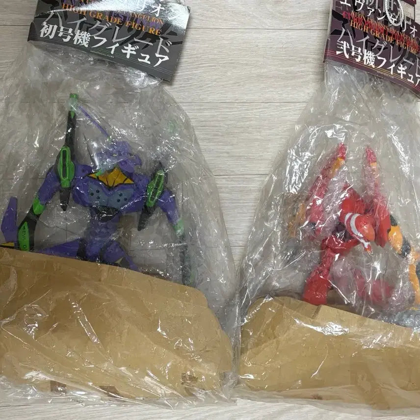 [BUNJANG] Evangelion Sega High Grade Unit-01 &amp; Unit-02 Bundle Figure Set / 에반게리온 세가 하이그레이드 초호기, 2호기 일괄 판매