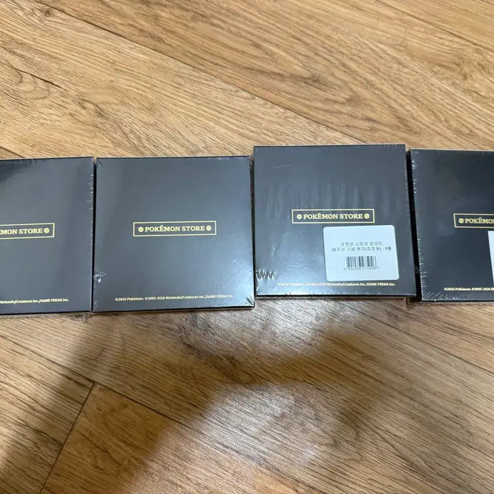 [BUNJANG] Pokemon 30th Anniversary Goods 4-Piece Set / 포켓몬 30주년 기념 굿즈 4종 세트 3-6월