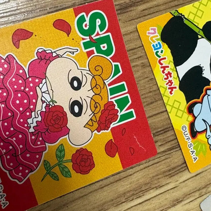[BUNJANG] Crayon Shin-chan 2016 World Chocobi Seal Sticker Set (11 types) / 짱구 2016년 세계 초코비씰 스티커 11종