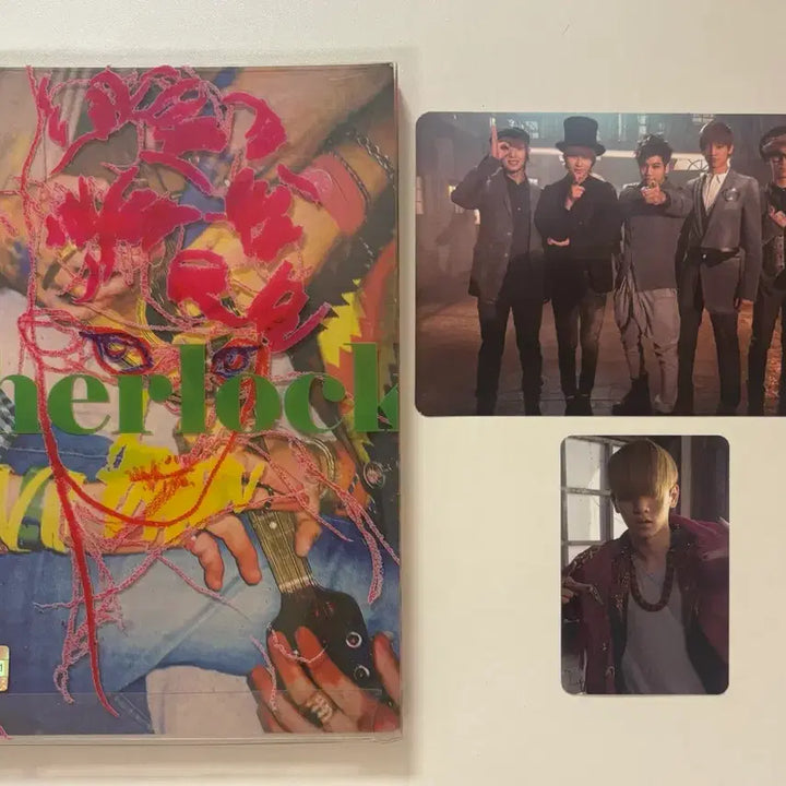 [BUNJANG] SHINee Sherlock Album (Group + Key Photocard) / 샤이니 셜록 앨범 (단체+키 포카)