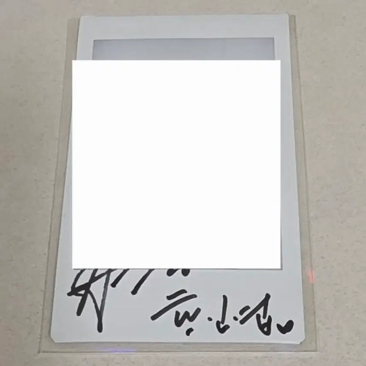 [BUNJANG] Hwang In-youp Autographed Polaroid / ENA 그대에게드림 황인엽 배우 친필 싸인 폴라로이드