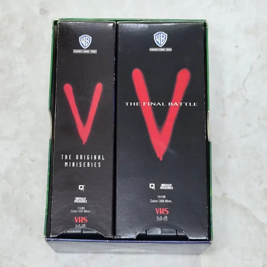 [BUNJANG] V Mini-Series &amp; Final Battle VHS Tape Set / 미드 브이 V 미니시리즈 &amp; 파이널 배틀 비디오테이프