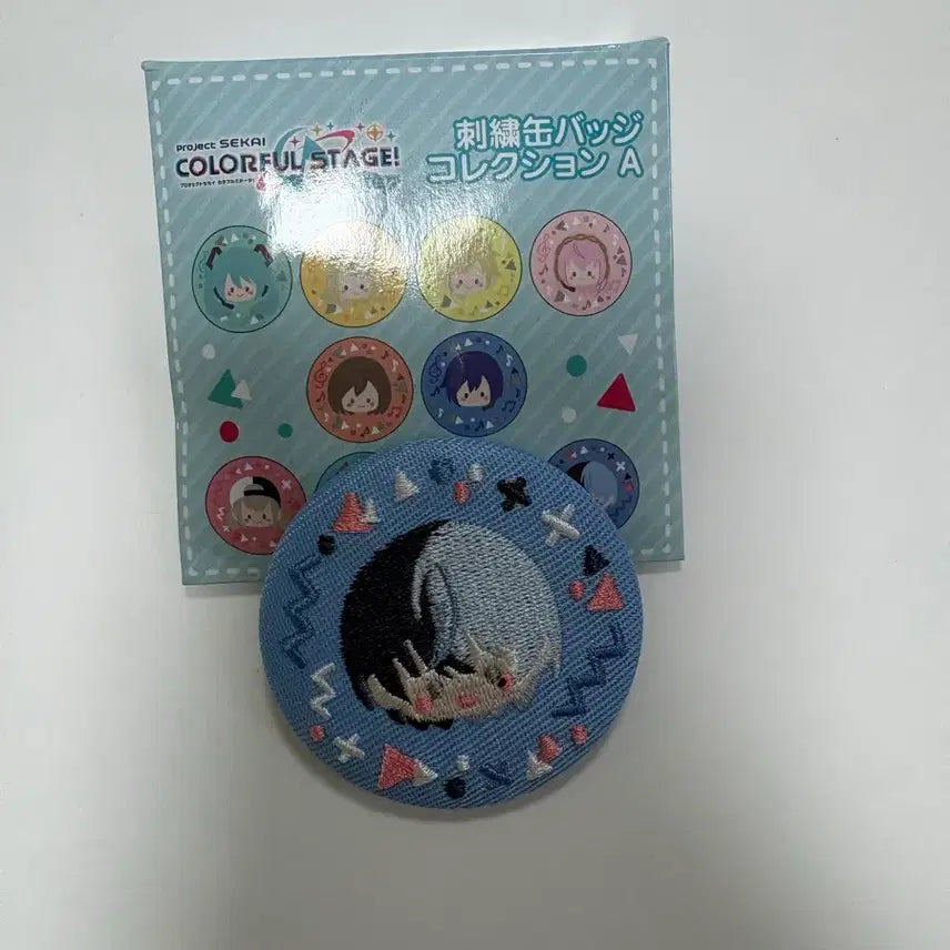 [BUNJANG] Proseka Embroidered Can Badge Touya / 프로세카 자수 캔뱃지 토우야