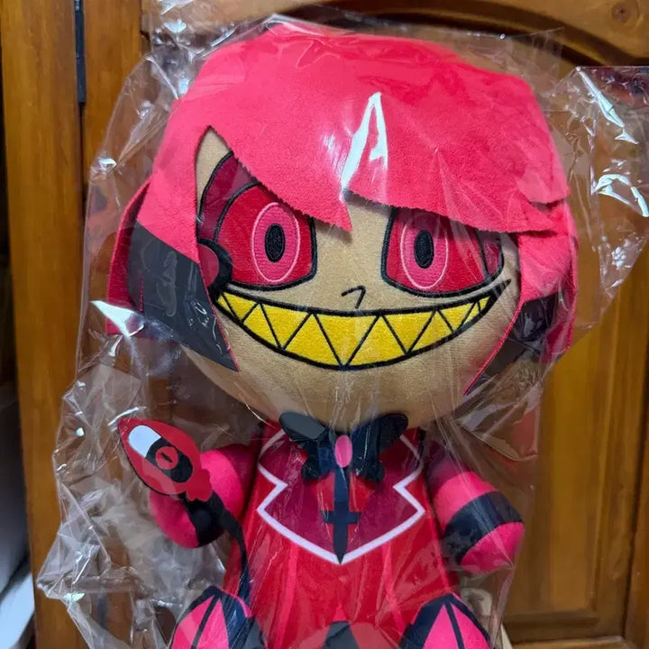 [BUNJANG] Hazbin Hotel Alastor Plush Doll / [미개봉] 해즈빈 호텔 알래스터 반프래스토 인형 누이구루미