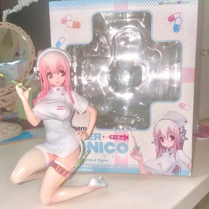 [BUNJANG] Super Sonico Nurse Figure / 슈퍼소니코 너스 피규어 미소녀 고전