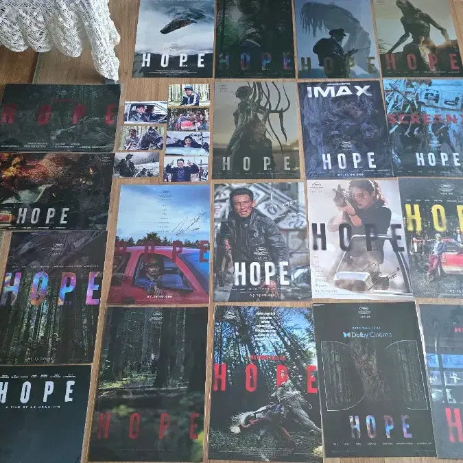 [BUNJANG] Hope Full Set A3 Posters (20 Types) / 호프 A3 포스터 전종(imax,4dx,screenx,돌비2종,얼리버드,광음,메인,캐릭터 4종,아트그라피2종,전함,2차캐릭터4종,성기대교) 총20종 일괄 팝니다