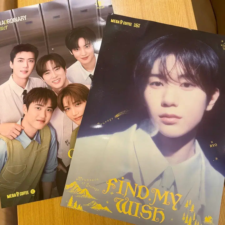 [BUNJANG] NCT WISH Ryo Mega Poster &amp; EXO Mega Group Poster / 엔위시 료 메가포스터/엑소 메가단체포스터 판매합니당