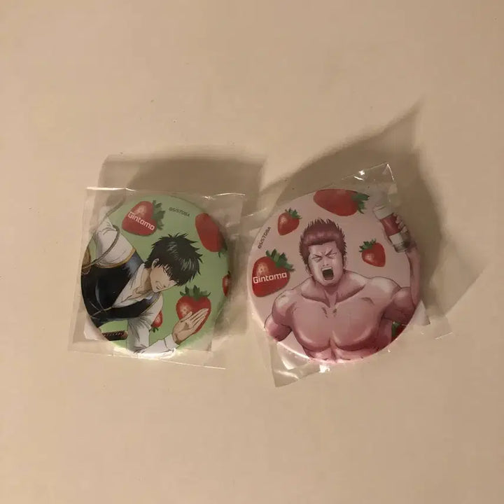 [BUNJANG] Gintama Ichiban Kuji Hijikata &amp; Kondo Bundle Set Sealed Can Badges / 일괄)은혼 딸기쿠지 히지카타+곤도 캔뱃지 미개봉