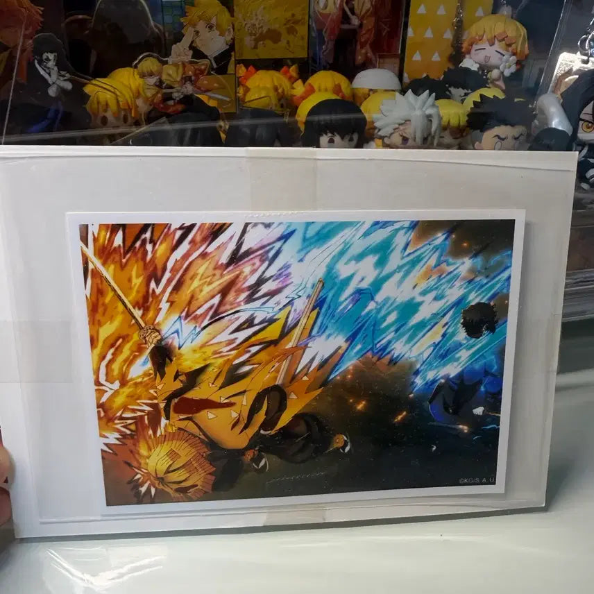 [BUNJANG] Demon Slayer Agatsuma Zenitsu Raiden Slash Postcard / 귀멸의칼날 아가츠마 젠이츠 화뢰신 엽서