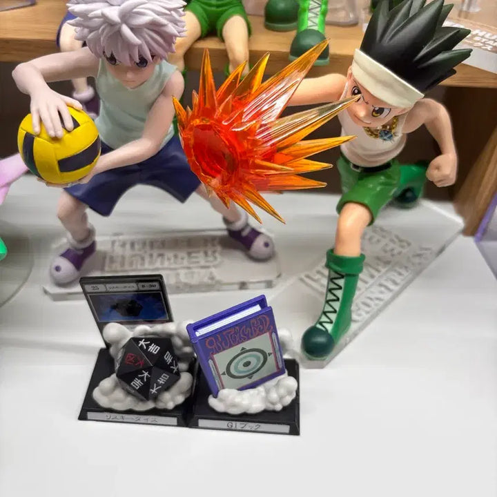 [BUNJANG] Hunter x Hunter Gon &amp; Killua Greed Island Figure Stand / 헌터헌터 곤 키르아 그리드아일랜드 피규어 발판