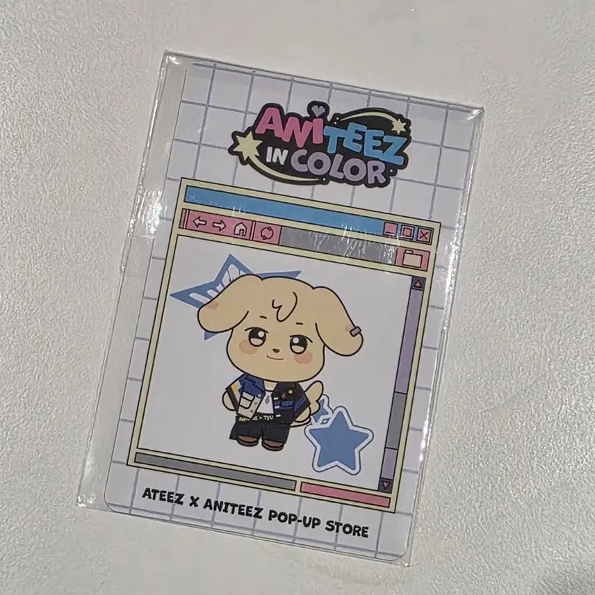 [BUNJANG] ATEEZ Yunho Aniteez Popup Online 100,000 KRW Purchase POB Photocard / 에이티즈 윤호 애니티즈 팝업 온라인 10만원 구매 특전 포카