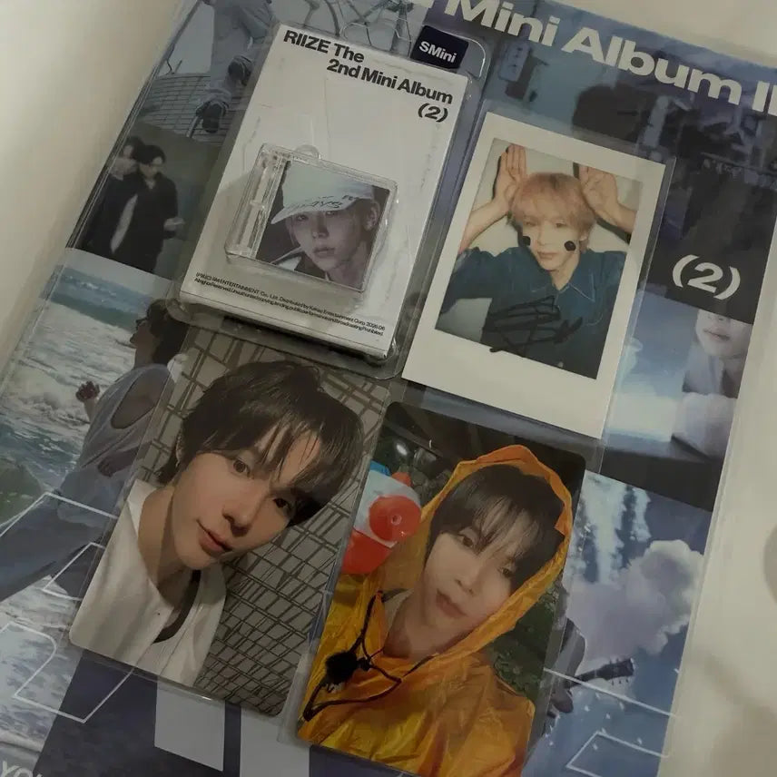 [BUNJANG] RIIZE 2nd Album Sungchan Shotaro POB Photocard Polaroids Bundle Set / 라이즈 2집 슝바오 쇼타로 미공개 포토카드,폴라 미개봉 스미니, 포토북 일괄