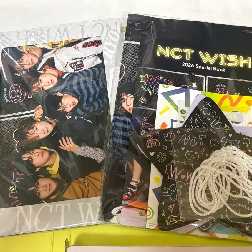 [BUNJANG] NCT WISH 2026 Japan Membership Special Book Goods Set / 엔시티위시 2026 일본 멤버십 키트 세트 위시