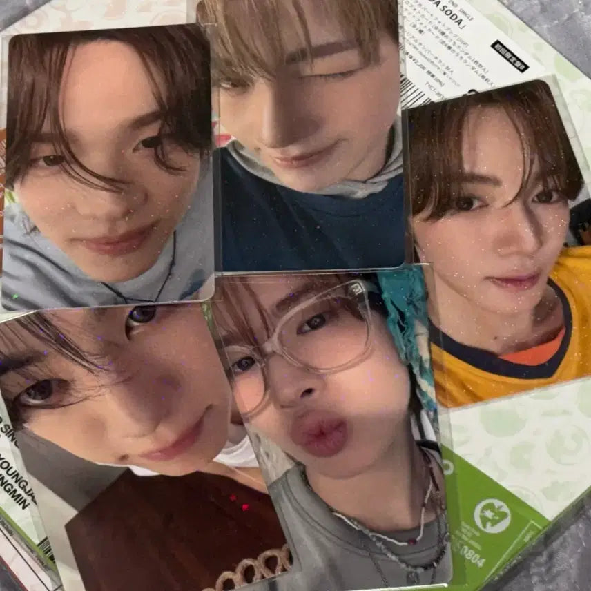 [BUNJANG] TWS SODA SODA Weverse POB Full Shot Photocard Bundle Set / [당일배송] 투어스TWS SODA SODA 소다소다 위버스 얼빡포카 미공포 일괄 양도
