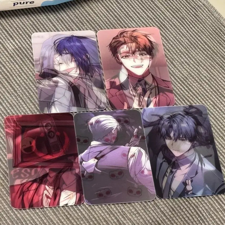 [BUNJANG] THE GHOST SYNDROME Lenticular Photocard Bundle Set / 괴담출근 괴출 렌티큘러 포카 단순개봉 일괄