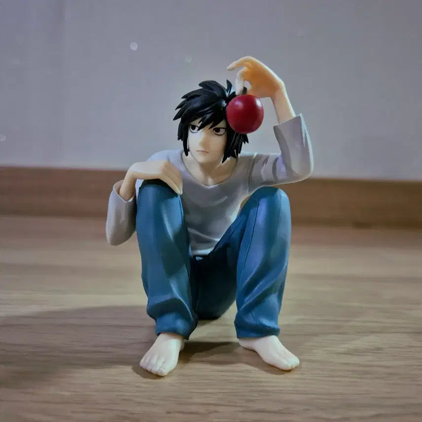 [BUNJANG] Death Note L Noodles Stopper Figure / 데스노트 엘 누들스토퍼 피규어 L
