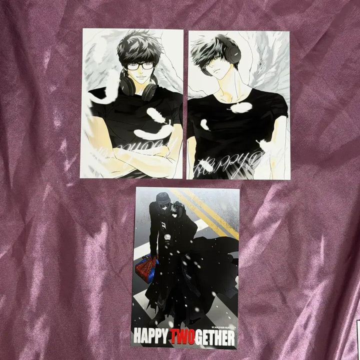 [BUNJANG] Happy Together Printty Photo Booth 3 Types Set Glossy / 해피투게더 프린티 프박 3종 세트 유광 고광택