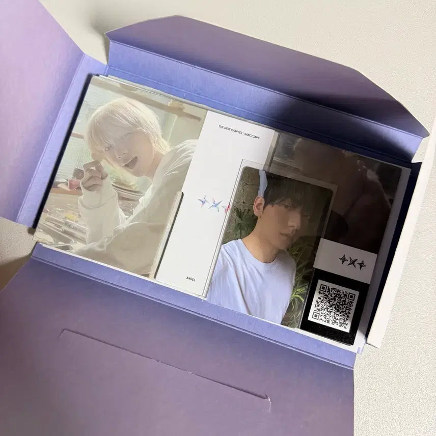 [BUNJANG] TXT (TOMORROW X TOGETHER) The Star Chapter: Sanctuary Album Angel Version - Beomgyu, Soobin Photocard Bundle Set / 투바투 txt 별의장 생츄어리 앨범 엔젤 범규 버전 포카 수빈 일괄