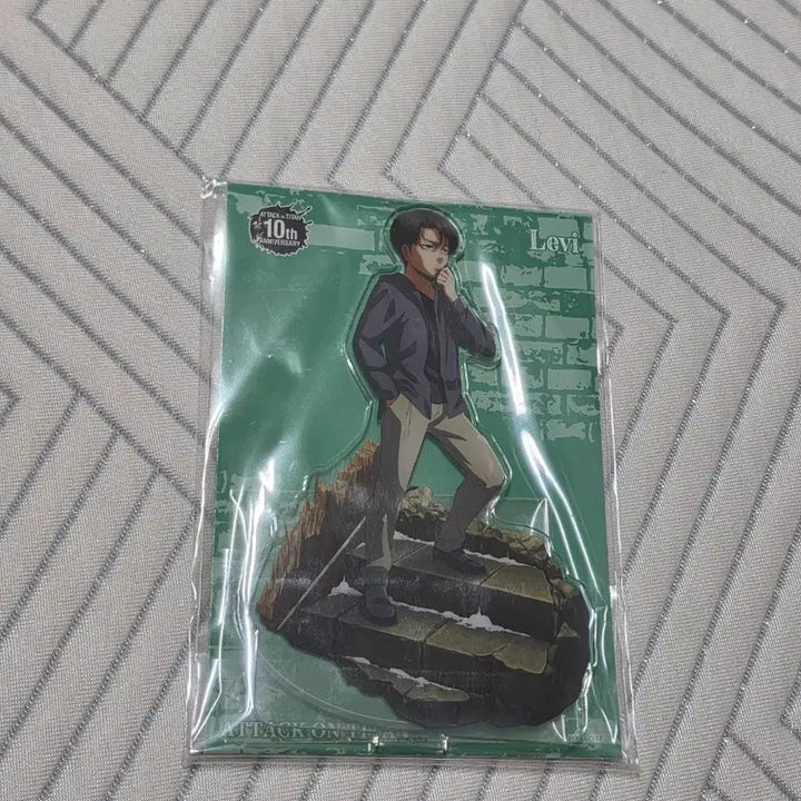 [BUNJANG] Attack on Titan Levi Childhood Acrylic Stand (Unsealed) / [미개봉] 진격의거인 엔스카이 10주년 리바이 유년기 아크릴 스탠드 진격거