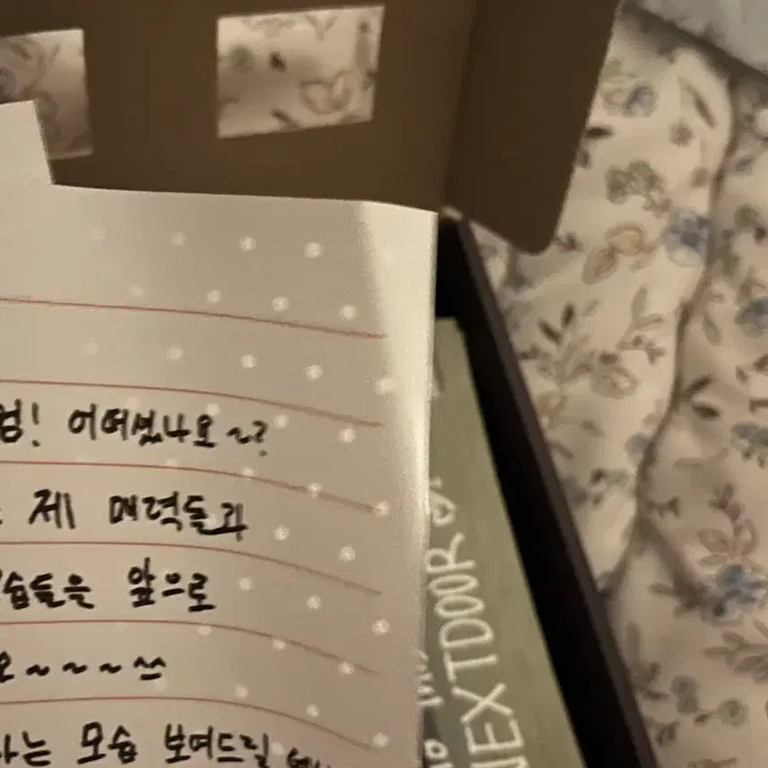 [BUNJANG] BOYNEXTDOOR WHO! Album Leehan Folded Card / 보이넥스트도어 WHO! 앨범