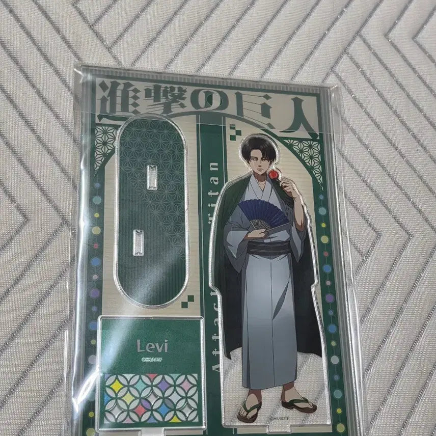 [BUNJANG] Attack on Titan Levi Festival Acrylic Stand (Sealed) / [미개봉] 진격의 거인 리바이 축제 아크릴스탠드 정품