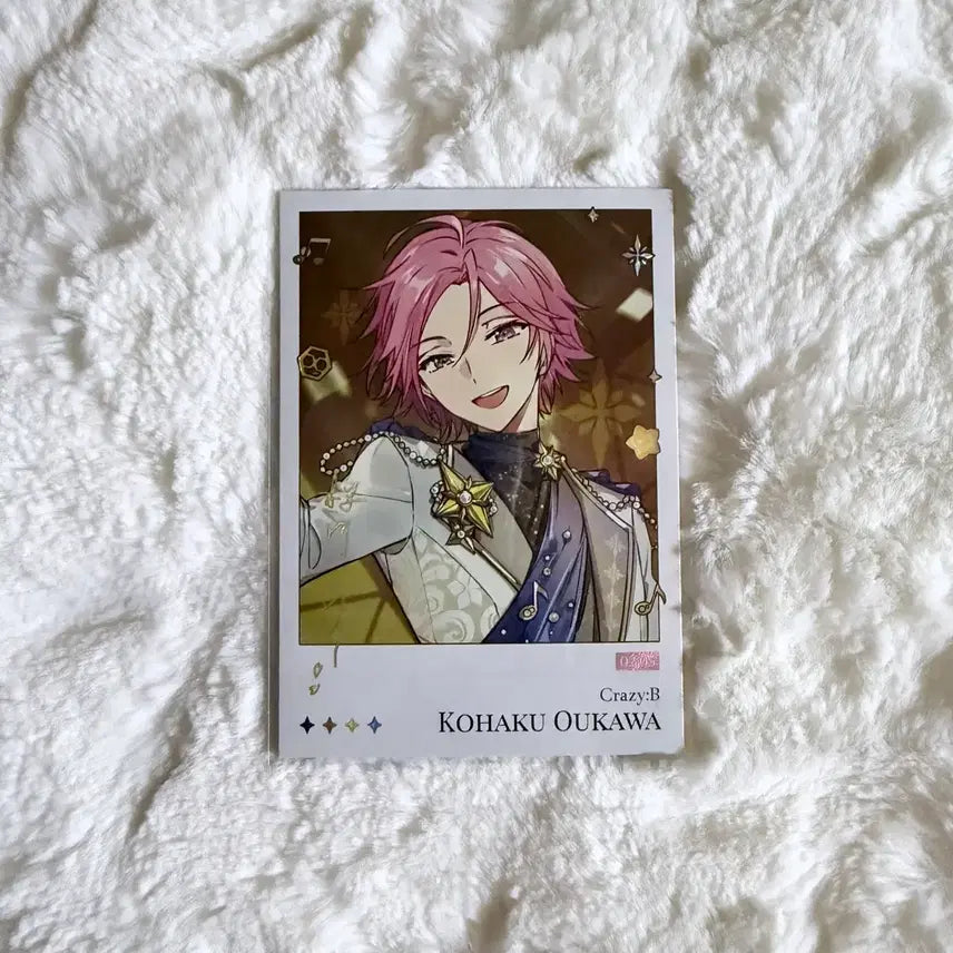 [BUNJANG] Ensemble Stars! Official Offline Pop-up Polaroid Photocard - Oukawa Kohaku (Crazy:B) / 앙스타 모펀 폴라로이드 오우카와 코하쿠 크레이지비 앙상블스타즈 10주년 오프라인 팝업 파샤코레 포토카드