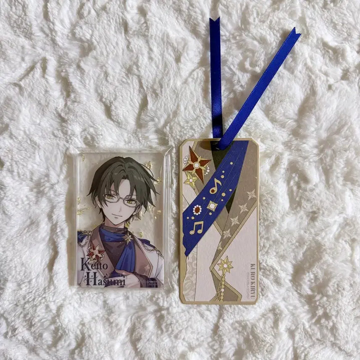 [BUNJANG] Ensemble Stars! Momopop Offline Popup Exclusive Acrylic Block &amp; Bookmark Set - Hasumi Keito, Kiryu Kuro (Hongwal) / 앙스타 모펀 16특전 입장특전 아크릴 블럭 책갈피 하스미 케이토 키류 쿠로 홍월 앙상블스타즈 오프라인 팝업