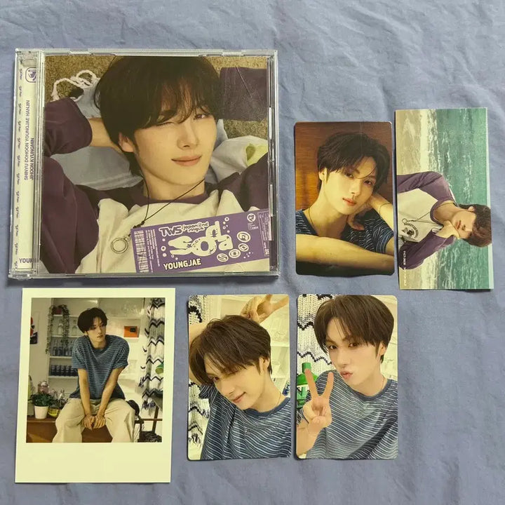 [BUNJANG] TWS SODA SODA Japan Individual Edition Youngjae Tower Records POB Photocard Full Set / 투어스 SODA SODA 일본 개인반 영재 타워레코드 특전 포카 풀 세트
