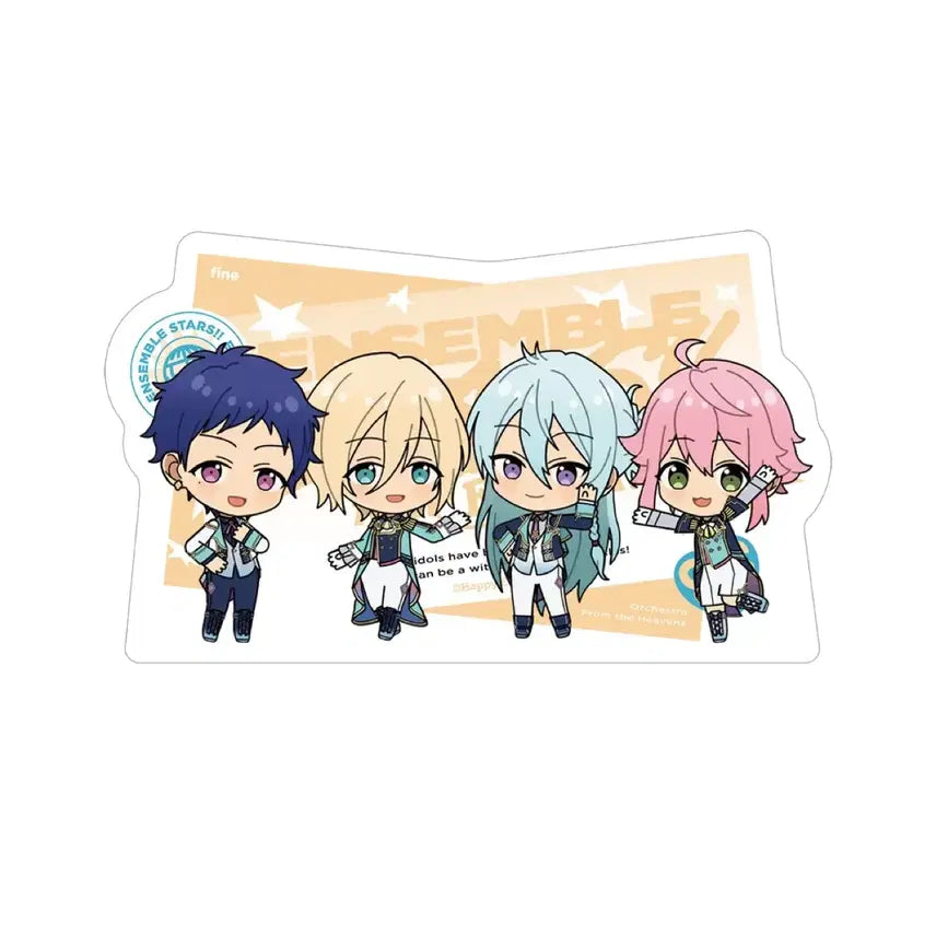 [BUNJANG] Ensemble Stars! Fine 10th Anniversary SD Unit Acrylic Stand / 앙스타 피네 10주년 SD 유닛 아크릴