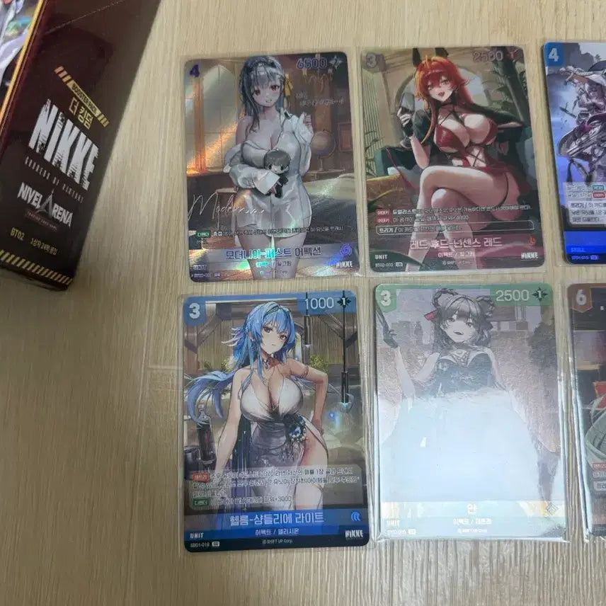 [BUNJANG] Nikke Nivel Arena Card (Opened) / (단순 개봉)니케 니벨 아레나 카드팔아요