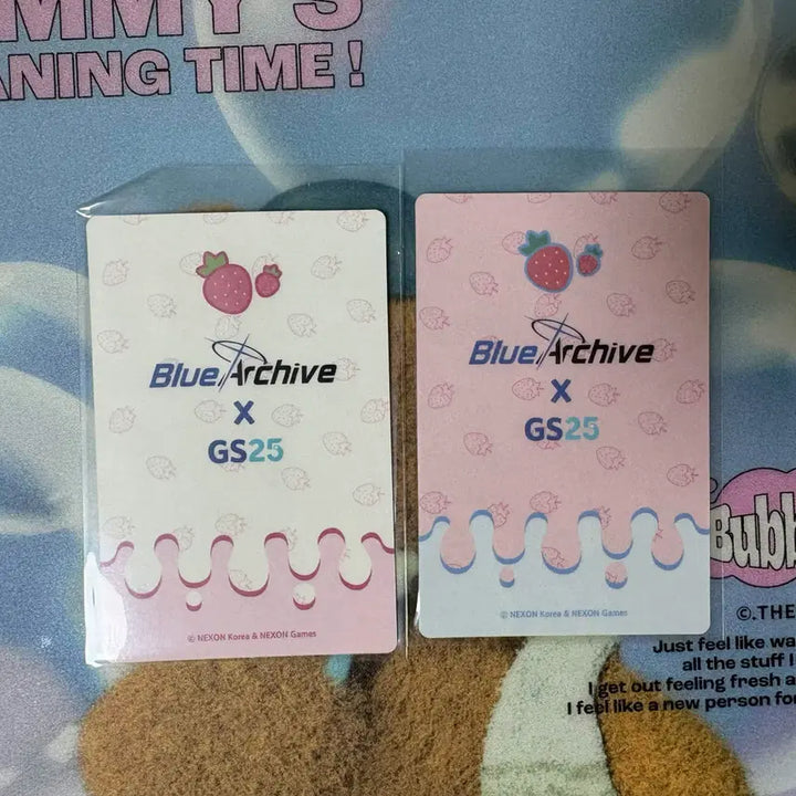 [BUNJANG] Blue Archive Arona Frohna Photocard / 블루아카이브 아로나 프로나 포토카드 GS25 딸기우유맛 젤리