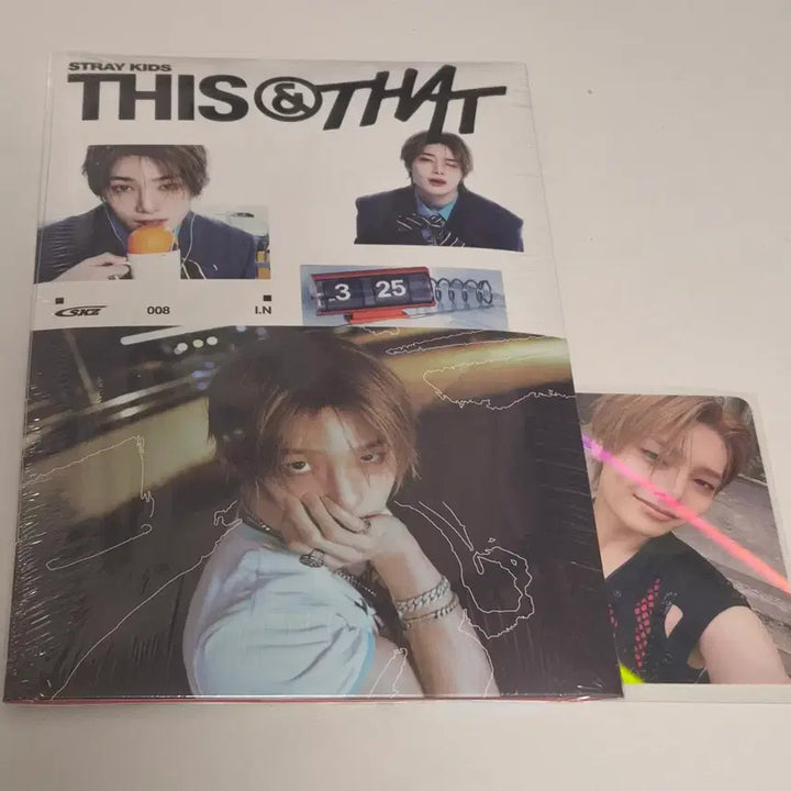 [BUNJANG] Stray Kids I.N (&amp; Ver.) Makestar Pre-order Benefit Photocard / 아이엔)스트레이키즈 개인버전 앨범(&amp; ver.) 메이크스타 사전구매 특전