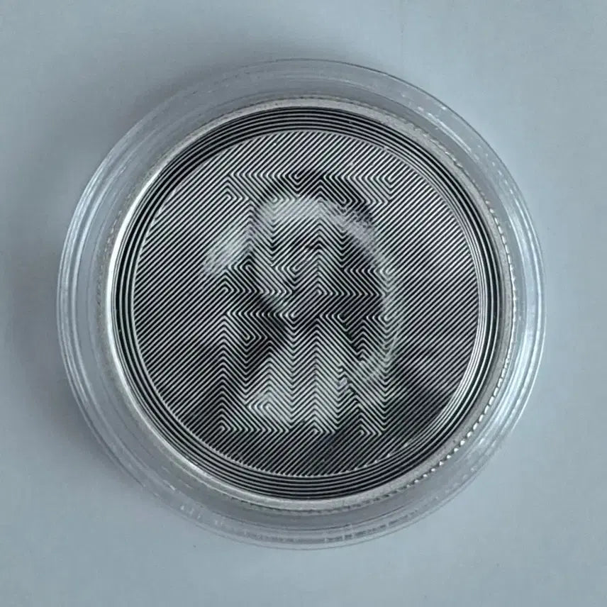 [BUNJANG] 2021 Tokelau Mona Lisa Icon 1 oz Silver Coin / [잠상은화] 2021 토켈라우 모나리자 아이콘 1온스 은화
